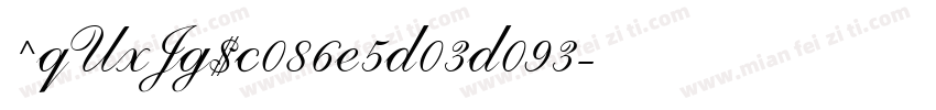 ^qUxJg$c086e5d03d093字体转换